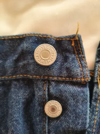Pantalones Levi's 501 Azules Oscuros