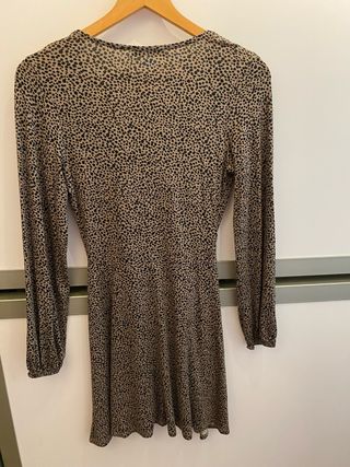 Vestido estampado leopardo