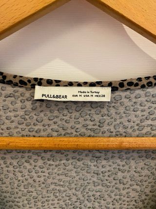 Vestido estampado leopardo