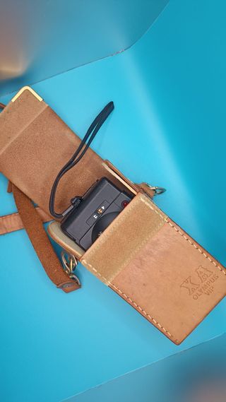 RARA!! Olympus XA VIP Bolsa de cuero