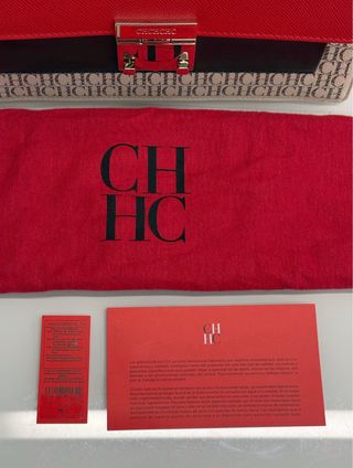 Bolso CH Carolina Herrera monogram con caja