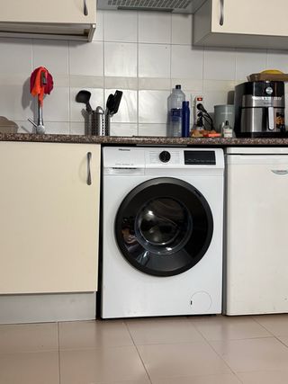 Lavadora Hisense 8kg Steam Inverter