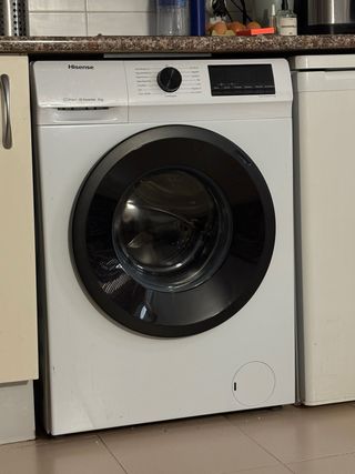 Lavadora Hisense 8kg Steam Inverter