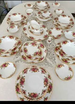 Vajilla Royal Albert Porcelana