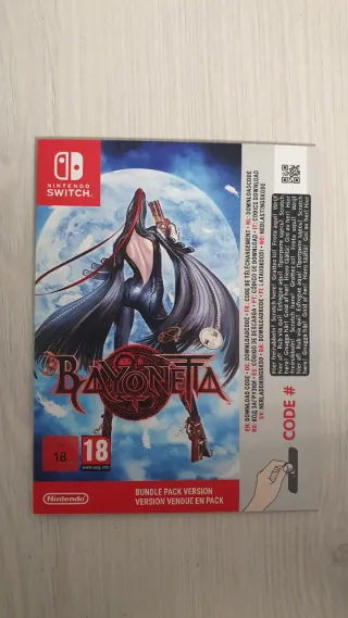 Código descarga Bayonetta Nintendo Switch