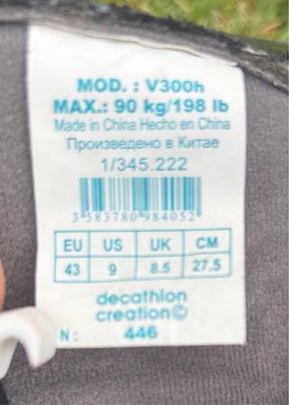 Patines en línea Decathlon Talla 43