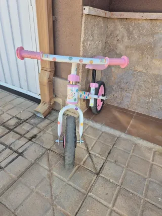 Bicicleta infantil sin pedales
