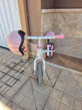 Bicicleta infantil sin pedales
