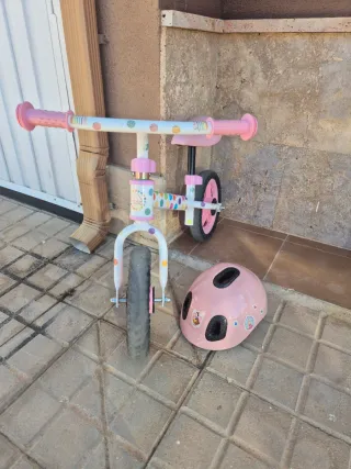 Bicicleta infantil sin pedales