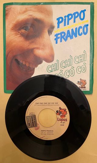 Pippo Franco - Chi chi chi co co co 45 giri 1983