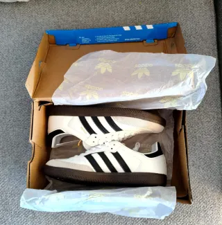 Adidas Samba OG Blancas y Negras