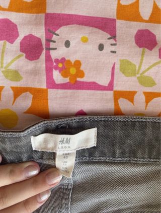 Shorts vaqueros grises H&M