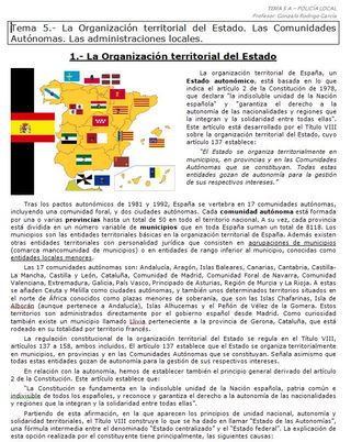Temario OPOSICIÓN Policía Local Castilla y León