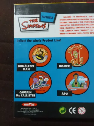 20 gomme da cancellare Simpsons