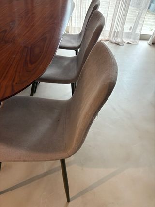 Conjunto de 8 Cadeiras de Jantar