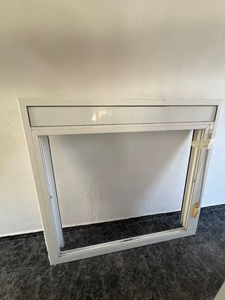 ventana corredera con persiana