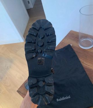 Botas altas Baldinini negras con tachuelas