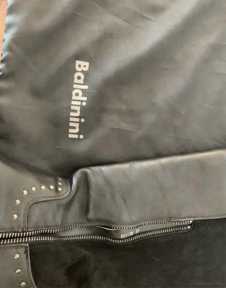 Botas altas Baldinini negras con tachuelas