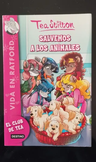 Lote 4 libros de Tea Stilton