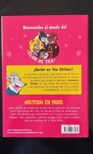 Lote 4 libros de Tea Stilton