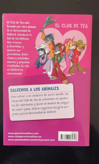 Lote 4 libros de Tea Stilton