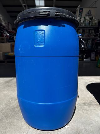 Bidón 60 litros azul