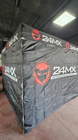 2 Carpas 24MX 3x3 con paredes