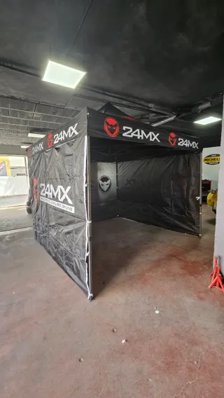 2 Carpas 24MX 3x3 con paredes