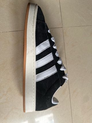 Adidas Campus Bambos Zapatillas Negras Blancas