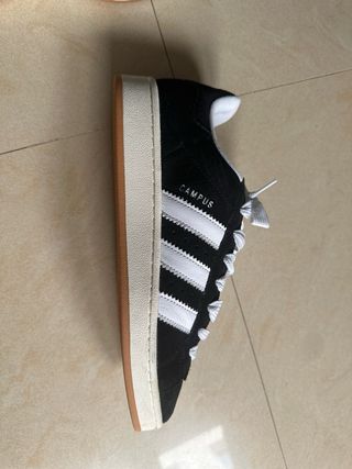 Adidas Campus Bambos Zapatillas Negras Blancas