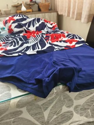 Bañador mujer estampado floral dos piezas