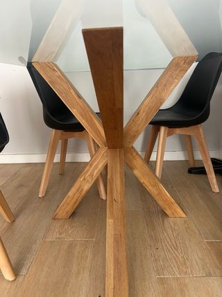 Mesa Comedor Cristal Agerby 90x160