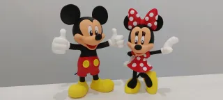 Figura Mickey y Minnie mouse Disney
