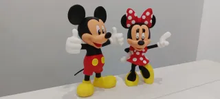 Figura Mickey y Minnie mouse Disney