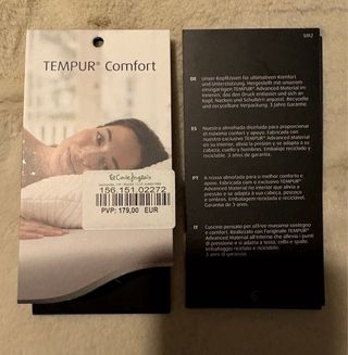 Almohada Tempur Comfort Media