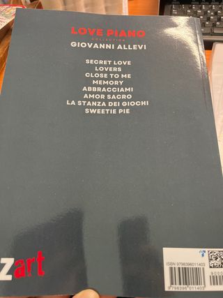 Spartiti Giovanni Allevi Love Piano Collection N.1