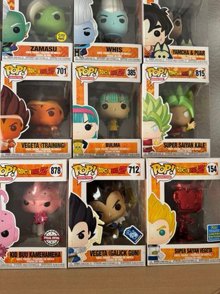 Lote Colección Funko Pop Dragon Ball