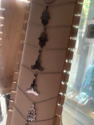 Collar Amuleto Acero Inoxidable Buda