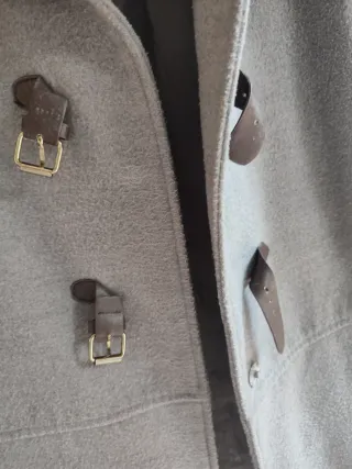Abrigo gris talla L