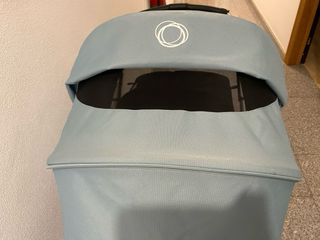 Carro Bugaboo Fox 2 Negro/Azul Claro
