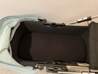 Carro Bugaboo Fox 2 Negro/Azul Claro
