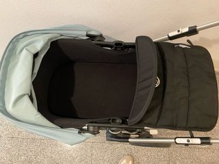 Carro Bugaboo Fox 2 Negro/Azul Claro