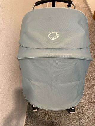 Carro Bugaboo Fox 2 Negro/Azul Claro