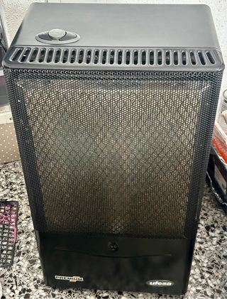 Estufa de Gas Ufesa Premium Negra