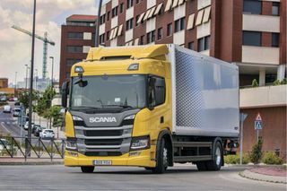 Chofer conductor camion Madrid