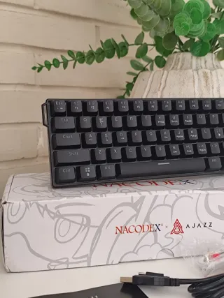 Teclado mecánico AJAZZ RGB NK61 (negro)