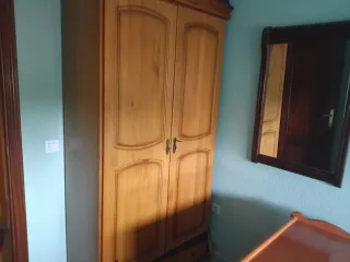 Armario de madera 2 puertas