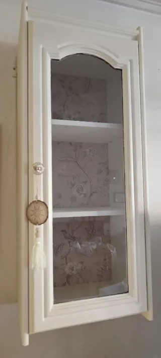 Vitrina colgante de pared