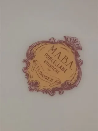 Bomboniera Porcellana Limoges 25° Anniversario