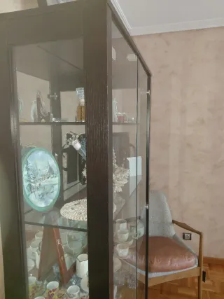 Vitrina expositora cristal
